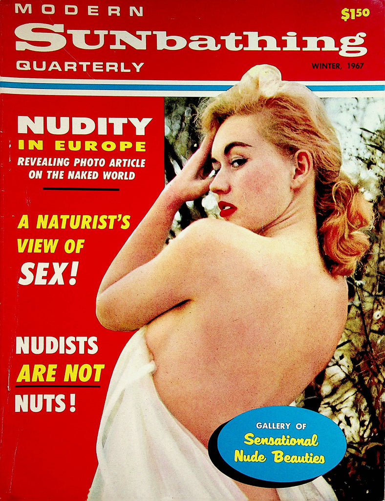 Modern Sunbathing Quarterly Vintage Magazine  A Naturist's View Of Sex!   Winter 1967     032923lm-p2