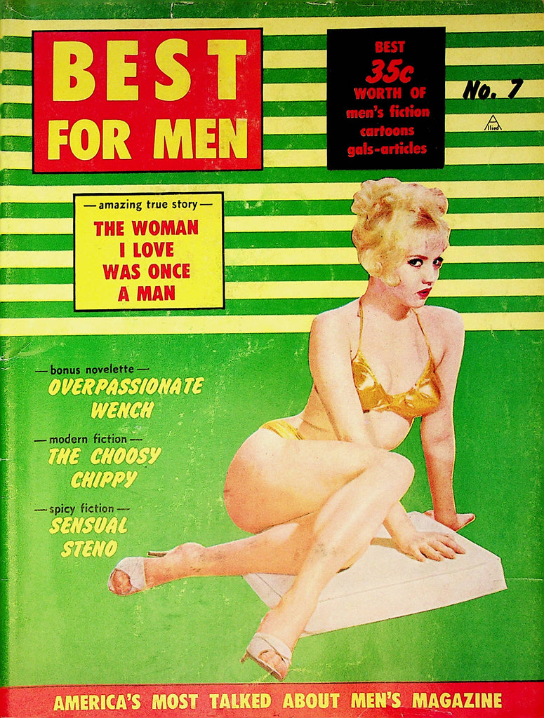 Best For Men Magazine   Centerfold Busty Karleen Karen   #7 1963     082022lm-p