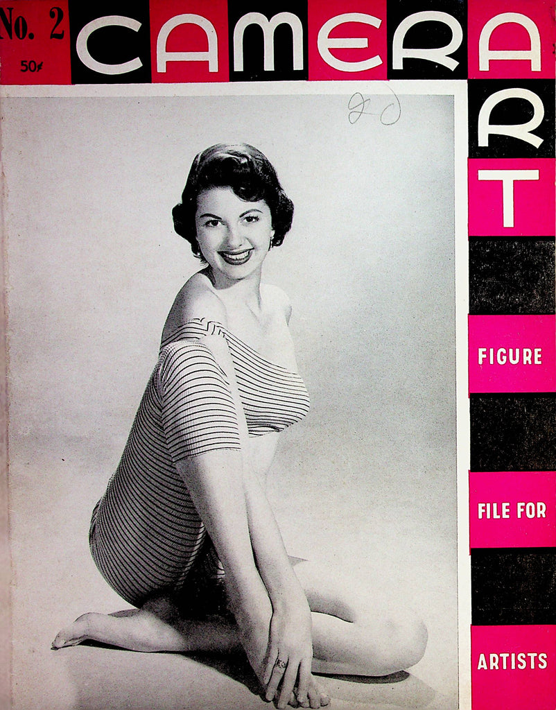 Camera Art Figure File For Artists Magazine #2 1950's   071922lm-p