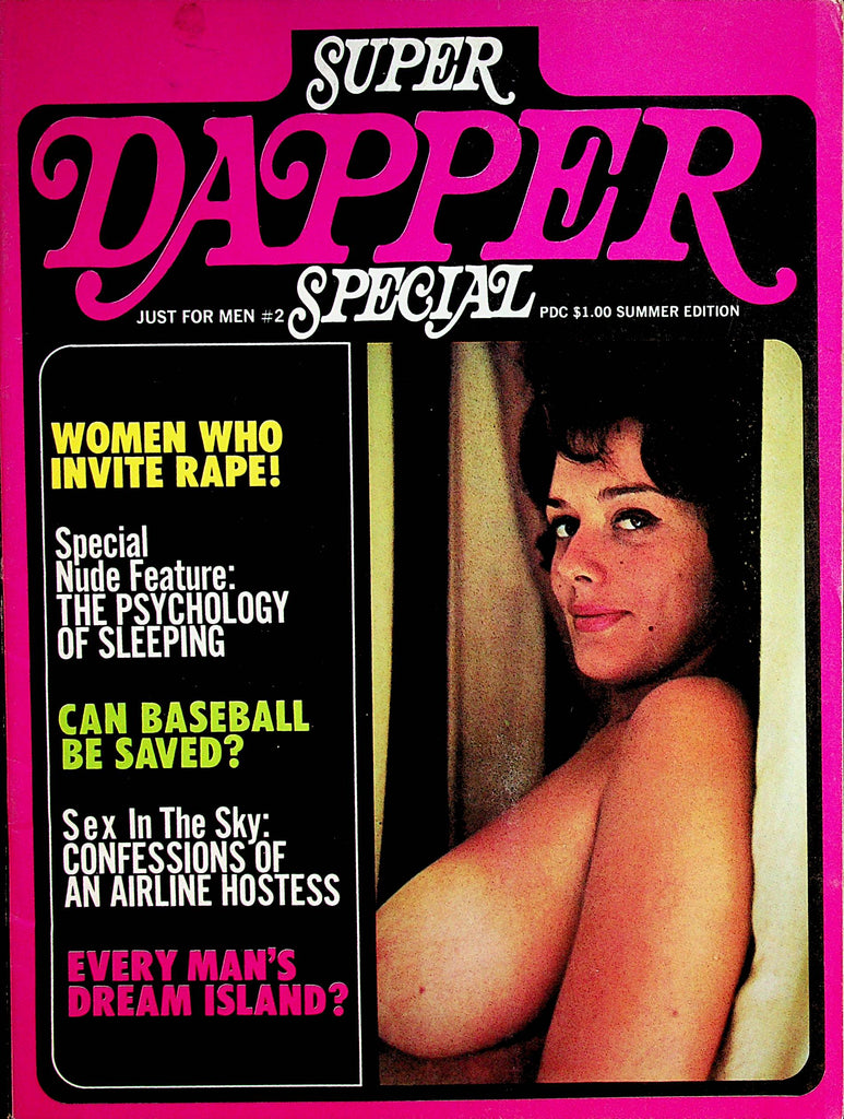Super Dapper Special Magazine Centerfold Girl Delia  #2 1970    090622lm-p
