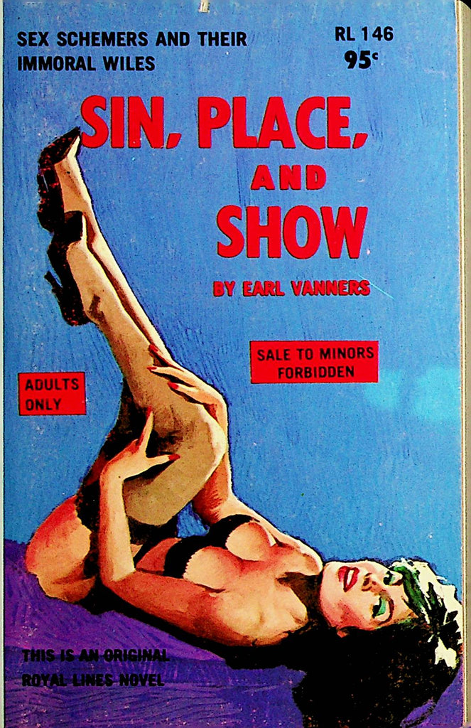 Sin, Place, and Show by Earl Vanners  1966   092321lm-dm
