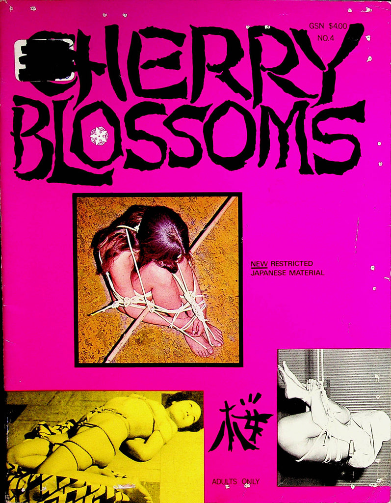 Cherry Blossoms Bondage Magazine   New Restricted Japanese Material  #4  1970's        071222lm-p