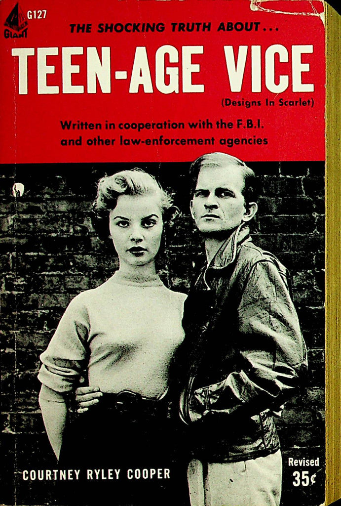 Teen-Age Vice Adult Novel  by Courtney Ryley Cooper  1954   092421lm-dm