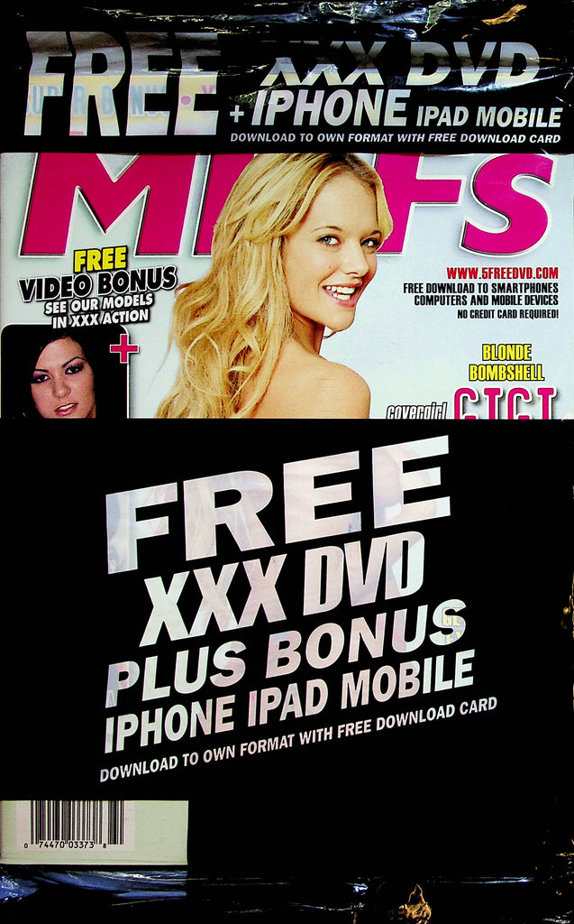 MILFs Magazine  Covergirl Gigi  #60  2012  w/DVD  New    XXX  012123lm-p
