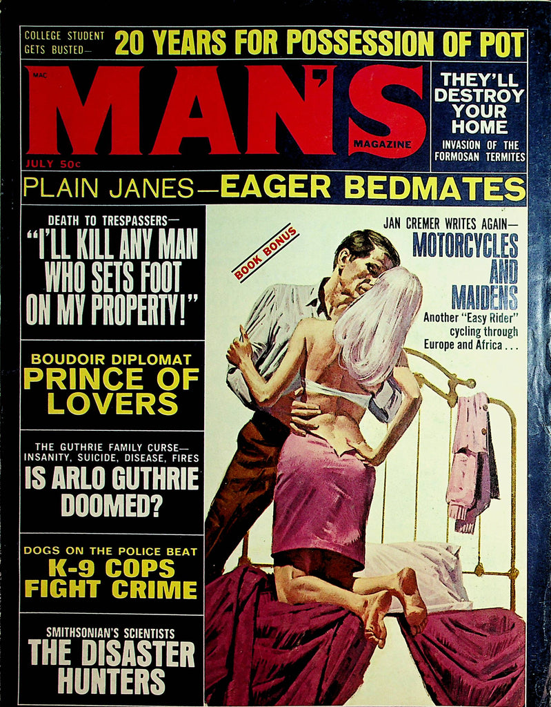 Man's Vintage Magazine  Plain Janes-Eager Bedmates  July 1970     112021lm-dm2