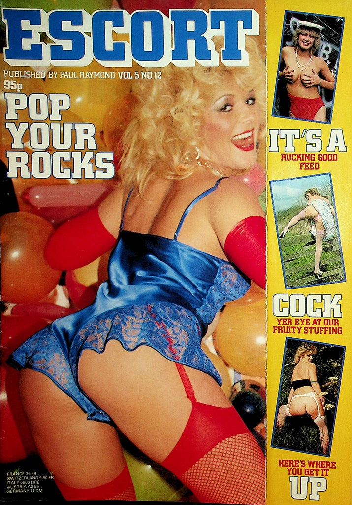 Escort Busty Magazine   Covergirl Julia  vol.5 #12  1985  Paul Raymond   011322lm-dm2