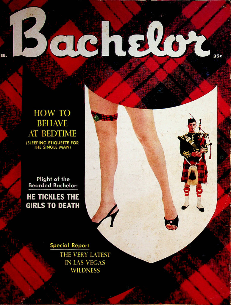 Bachelor Magazine   Secrets Of A Bachelor Girl  February 1958   080322lm-p