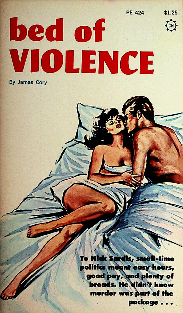 Bed Of Violence Novel by James Cory  1967 Private Edition Book   110421lm-dm