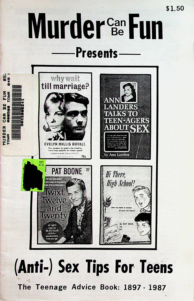 Murder Can Be Fun Presents (Anti-) Sex Tips For Teens Digest 1988   031623lm-p