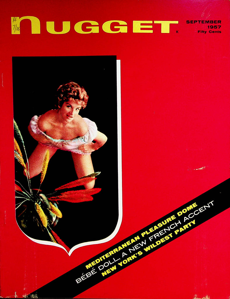 Nugget Busty Magazine  Bebe' Doll, A New French Accent  September 1957    071822lm-p