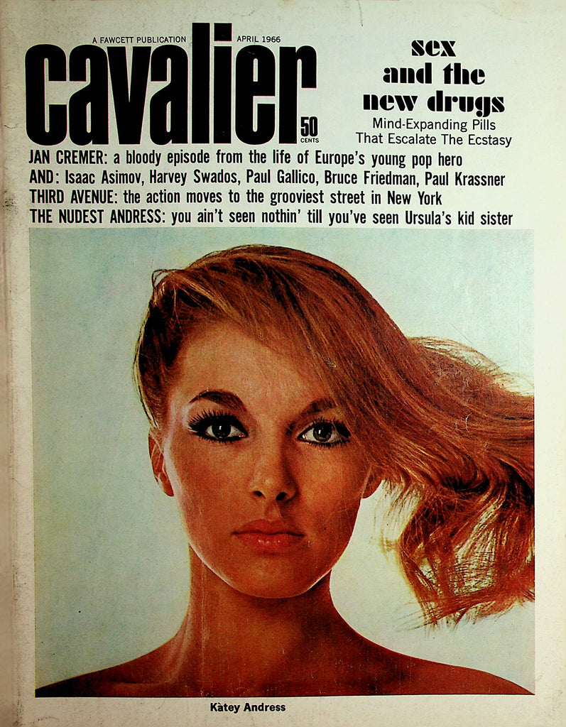 Cavalier Vintage Magazine  Katey Andress  April 1966  100121lm-dm