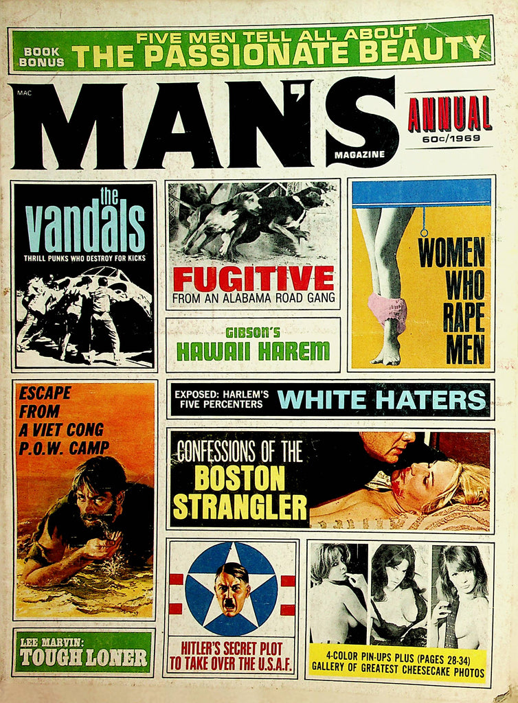 Man's Magazine Annual  Gallery Of Greatest Cheesecake Photos  1969    012622lm-dm