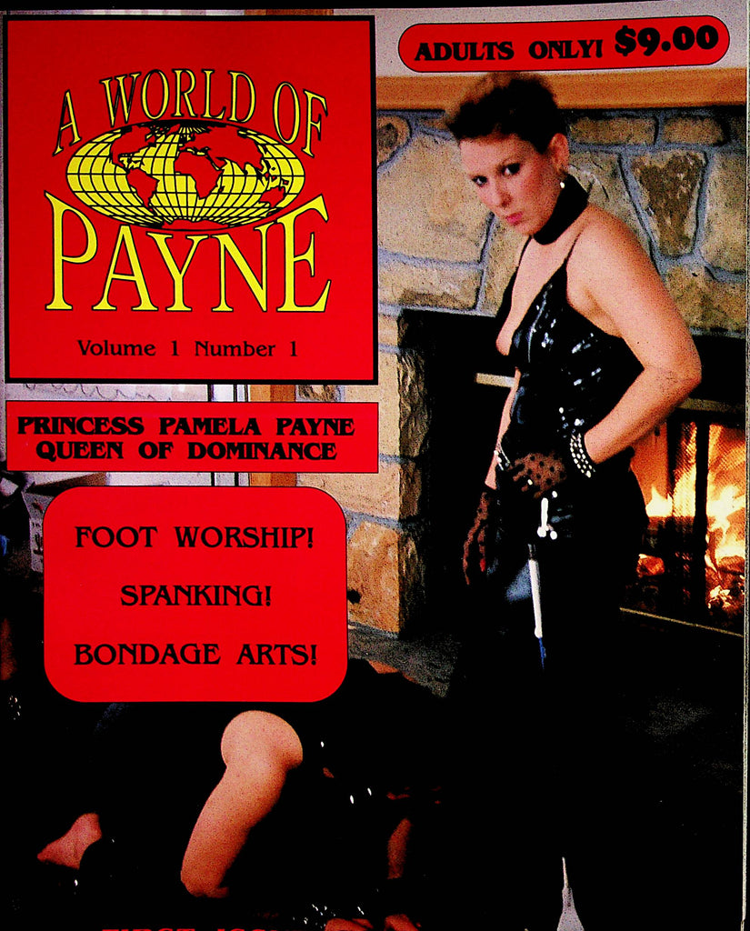 A World Of Payne Magazine  Princess Pamela Payne Queen Of Dominance #1 1994   Carter Stevens   092222lm-p