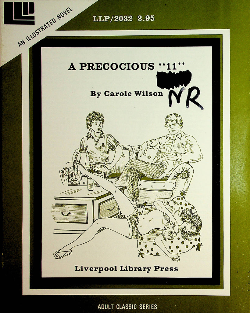 A Precocious "11" Vintage Illustrated Novel by Carole Wilson 1976   091321lm-dm
