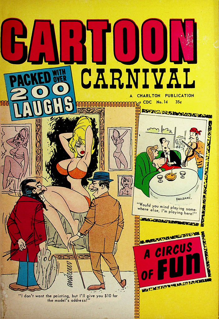 Cartoon Carnival Vintage Magazine  #14 Winter 1966    121121lm-dm