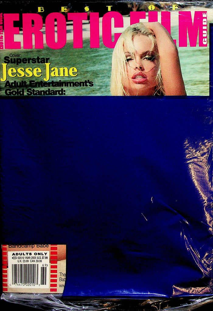 Best Of Erotic Film Guide Magazine  Cover Superstar Jesse Jane  vol.6 #9  2005  New     112222lm-p