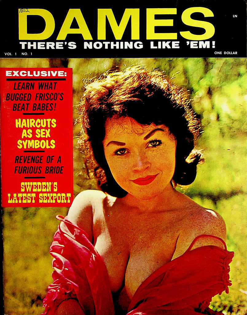 Dames Busty Vintage Magazine  Carol Arden vol.1 #1 1960's   101322lm-p