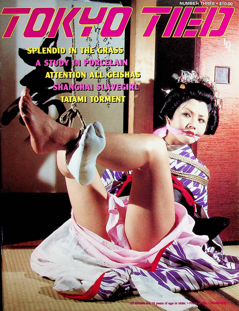 Tokyo Tied Bondage Magazine   Attention All Geishas  #3  October 1996   London Enterprises     071322lm-p