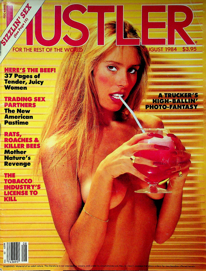 Hustler Magazine Claudia Lorelei & Rio Trio August 1984 013023RP