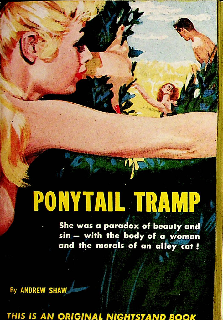Ponytail Tramp Novel by Andrew Shaw 1961  Nightstand Book   110421lm-dm