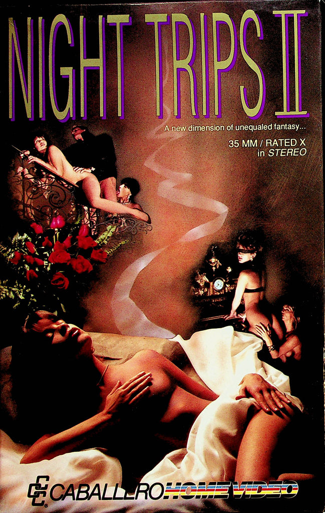 Night Trips II VHS Movie  Paula Price, Tami Monroe, Randy Spears  1990 Caballero   031523lp-vhs2