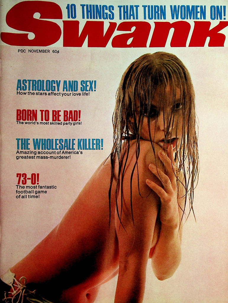 Swank Magazine  Lorena Bemrose/ 10 Things That Turn Women On!  November 1968    071321lm-sh