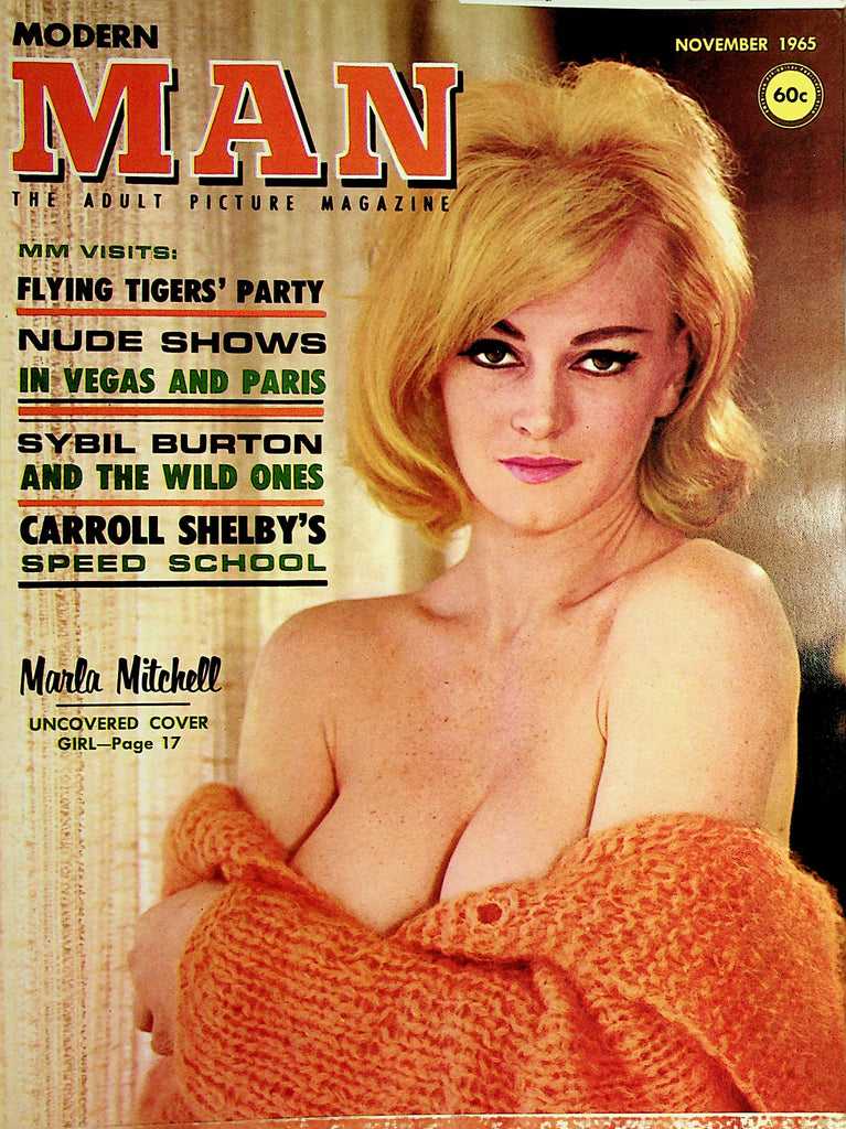 Modern Man Magazine  Covergirl Marla Mitchell   November 1965    101421lm-dm