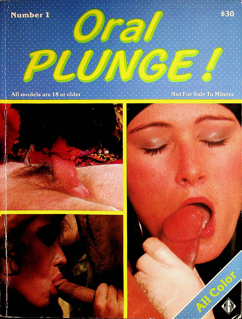 Oral Plunge! Magazine   A Lot Of Sucking And Fucking!  #1  1990's    072722lm-p