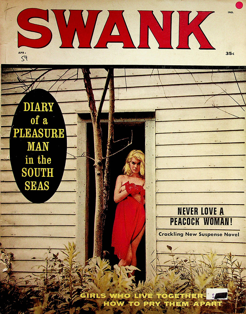 Swank Vintage Magazine   Never Love A Pea o k Woman  April 1959       012023lm-p2