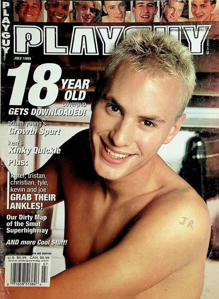 Playguy Gay Magazine  Coverguy Troy  July 1999   012622lm-dm