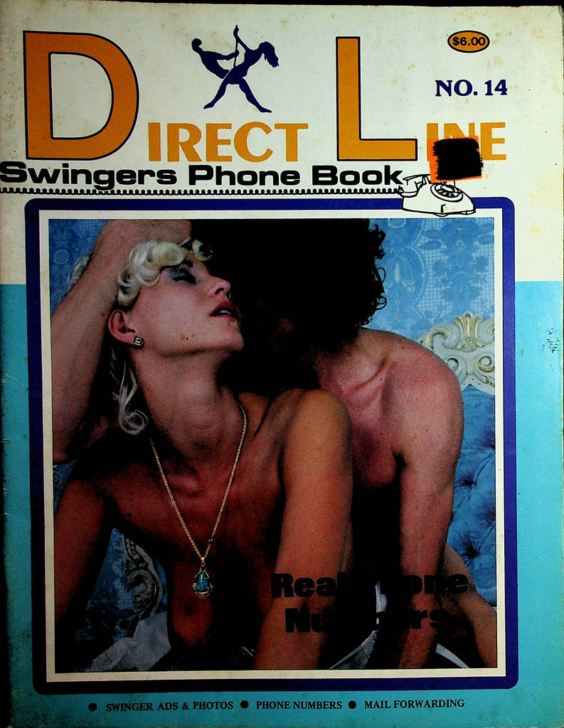 Direct Line Swingers Phone Book  Seka & John Holmes On Cover  #14 1980's  071421lm-sh