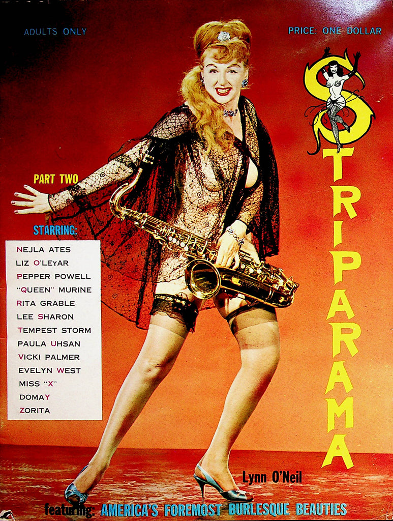 Striparama Magazine  Tempest Storm / Lynn O'Neil   #2 1960's    062222lm-p2