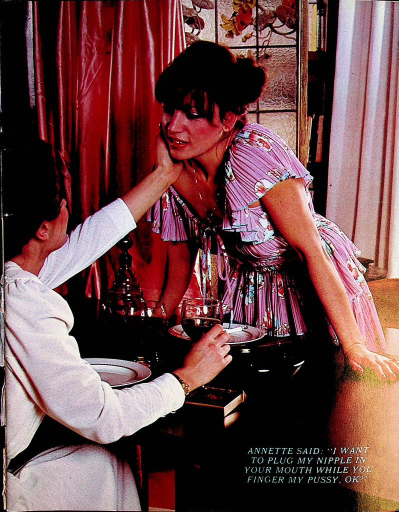 Annette & Marie's Lesbian Affair Magazine  1980's  Readers Copy  072622lm-p