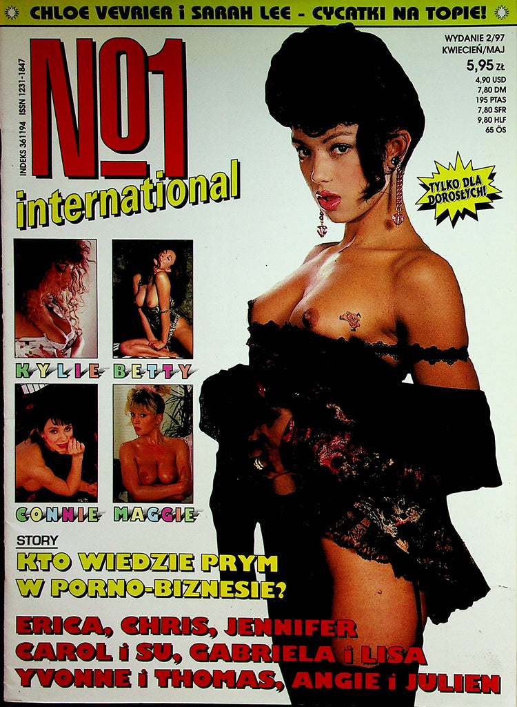 No. 1 International Polish Busty Magazine  Kylie / Betty  April 1997   100722lm-p