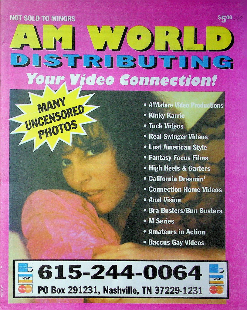 AM World Distributing Magazine Kinky Karrie & Fantasy Focus Films 020823RP