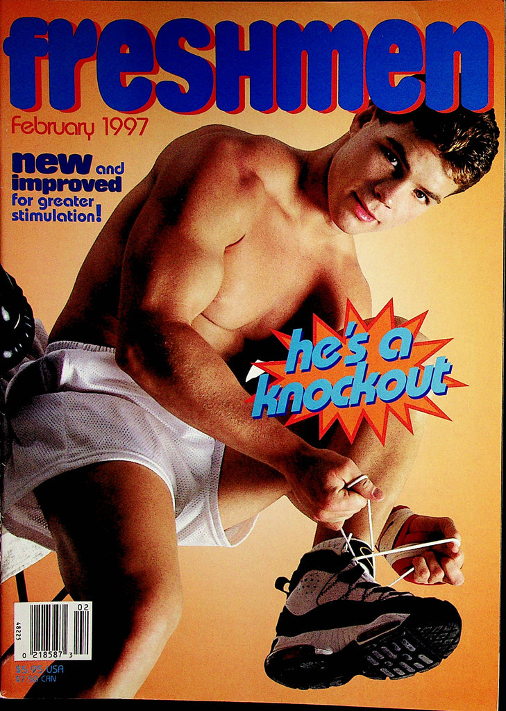 Freshmen Gay Magazine  Cover Guy David Villanova  February 1997    112122lm-p