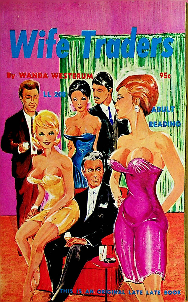Wife Traders Novel  by Wanda Westerum  1960's  Original Late Book   110521lm-dm