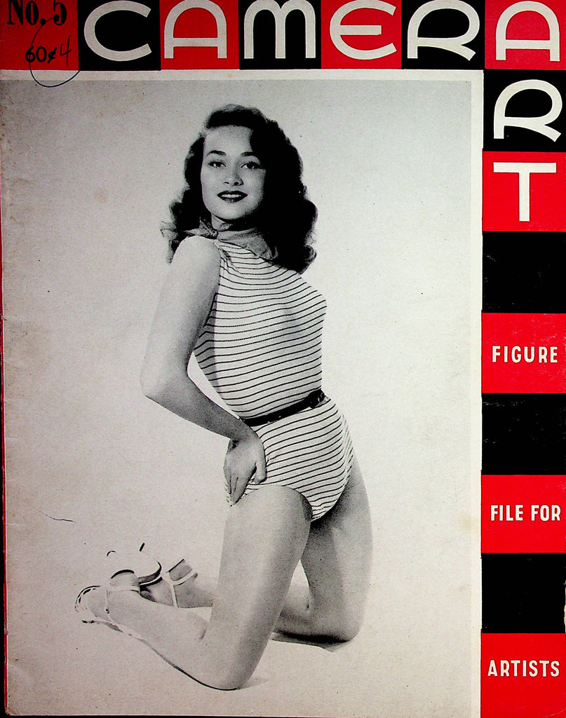 Camera Art Figure File For Artists Magazine #5  1950's   071922lm-p