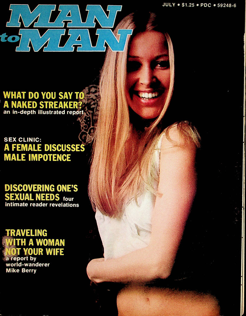 Man To Man Magazine  Centerfold Girl Darlene  July 1974     070422lm-p
