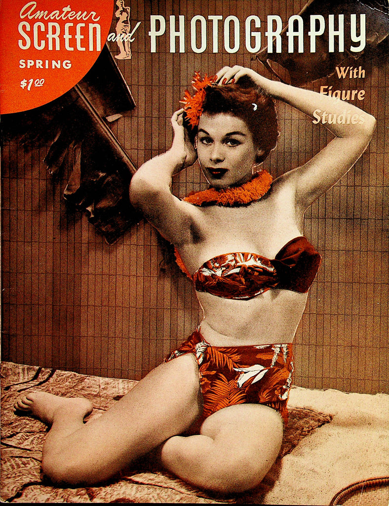 Amateur Screen And Photography With Figure Studies Magazine  Spring 1950's   032923lm-p2