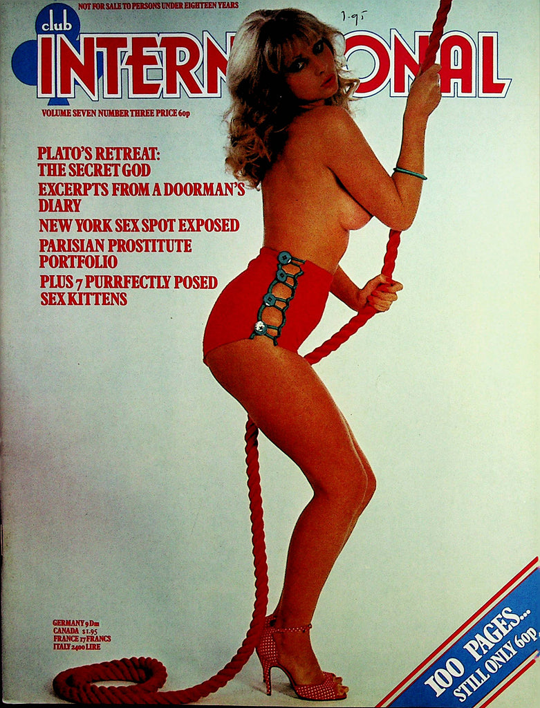 Club International Magazine   Centerfold Girl Sandy  vol.7 #3 1978    Paul Raymond  112222lm-p2
