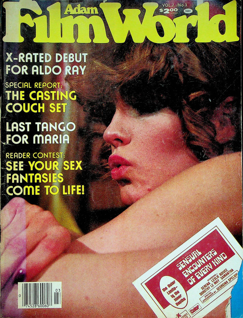 Adam Film World Magazine Last Tango For Maria & Aldo Ray Vol.7 No.3 081822RP