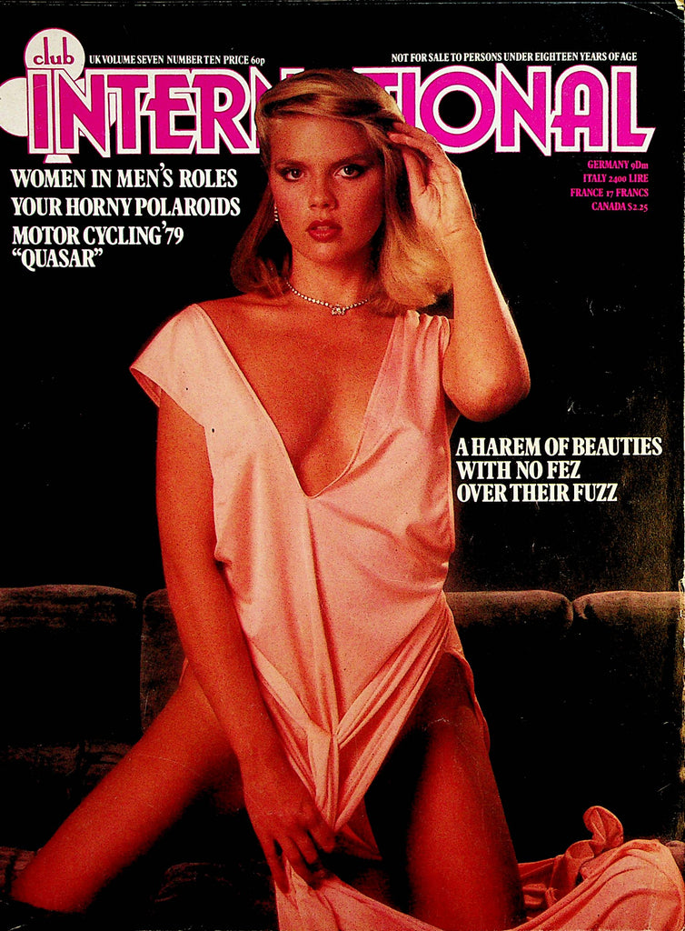 Club International Magazine  Covergirl Nancy Suitr  vol.7 #10  1978 Paul Raymond     120722lm-p3