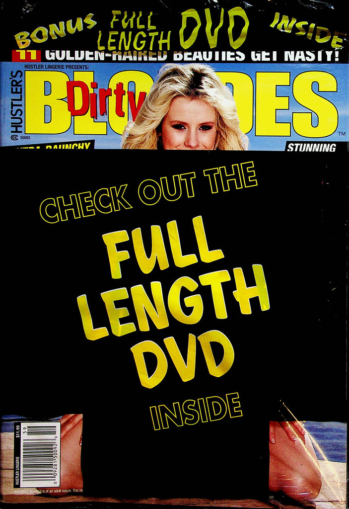 Dirty Blondes Magazine   Covergirl Sexton  w/DVD  new   112222lm-p