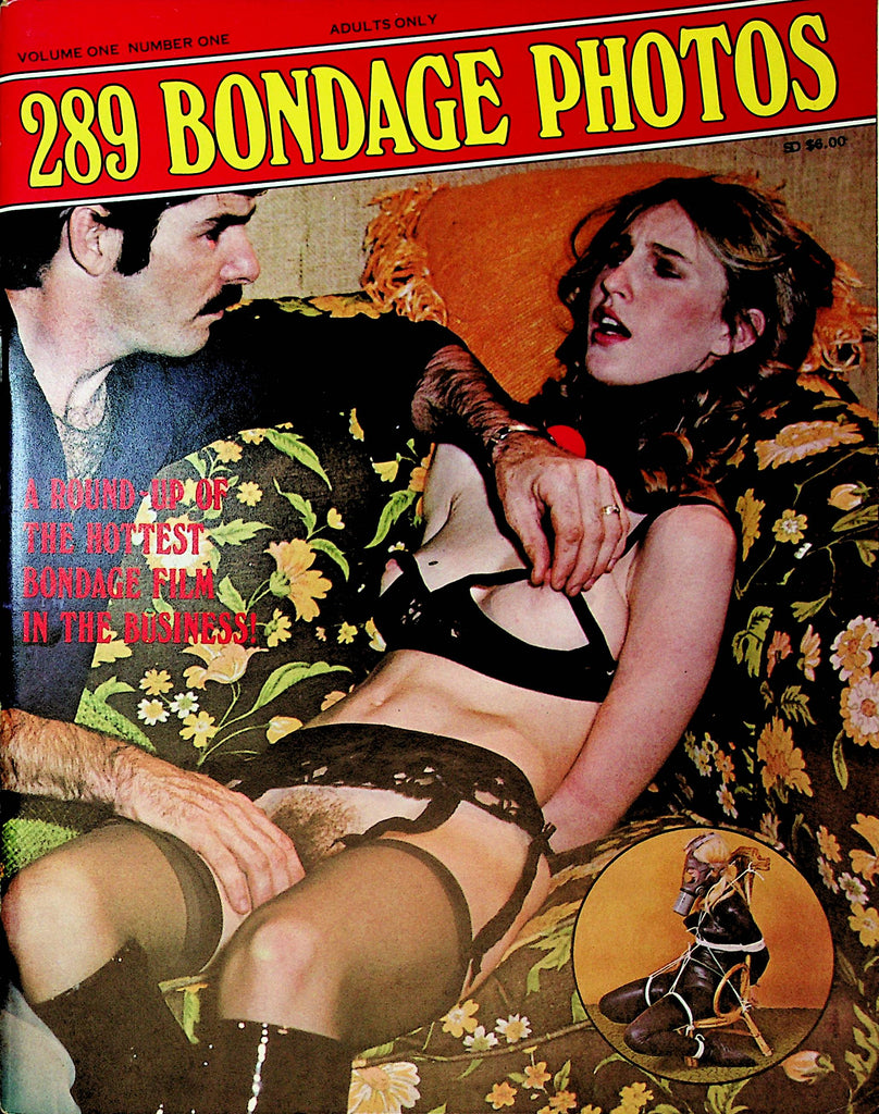 289 Bondage Photos Magazine  Round-Up Hottest Bondage Film  vol.1 #1  1981  HOM    101121lm-dm