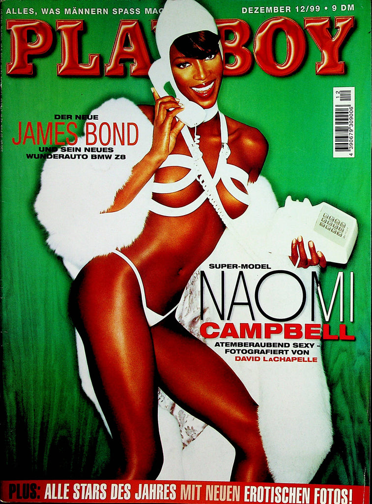 Playboy German International Magazine  Naomi Campbell / James Bond  December 1999  011123lm-p2