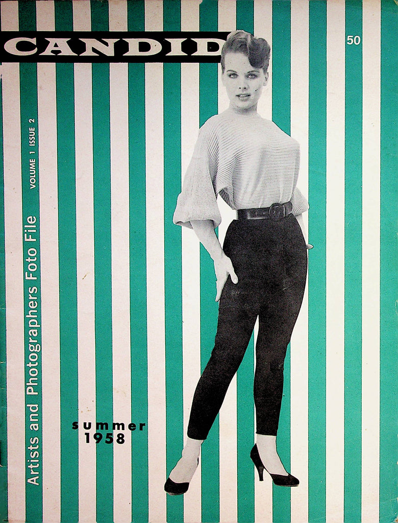 Candid Magazine Artists and Photographers Foto File  vol.1 #2  Summer 1958    071722lm-p