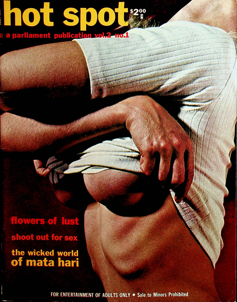 Hot Spot Busty Magazine  Wicked World Of Mata Hari  April 1970      122321lm-dm