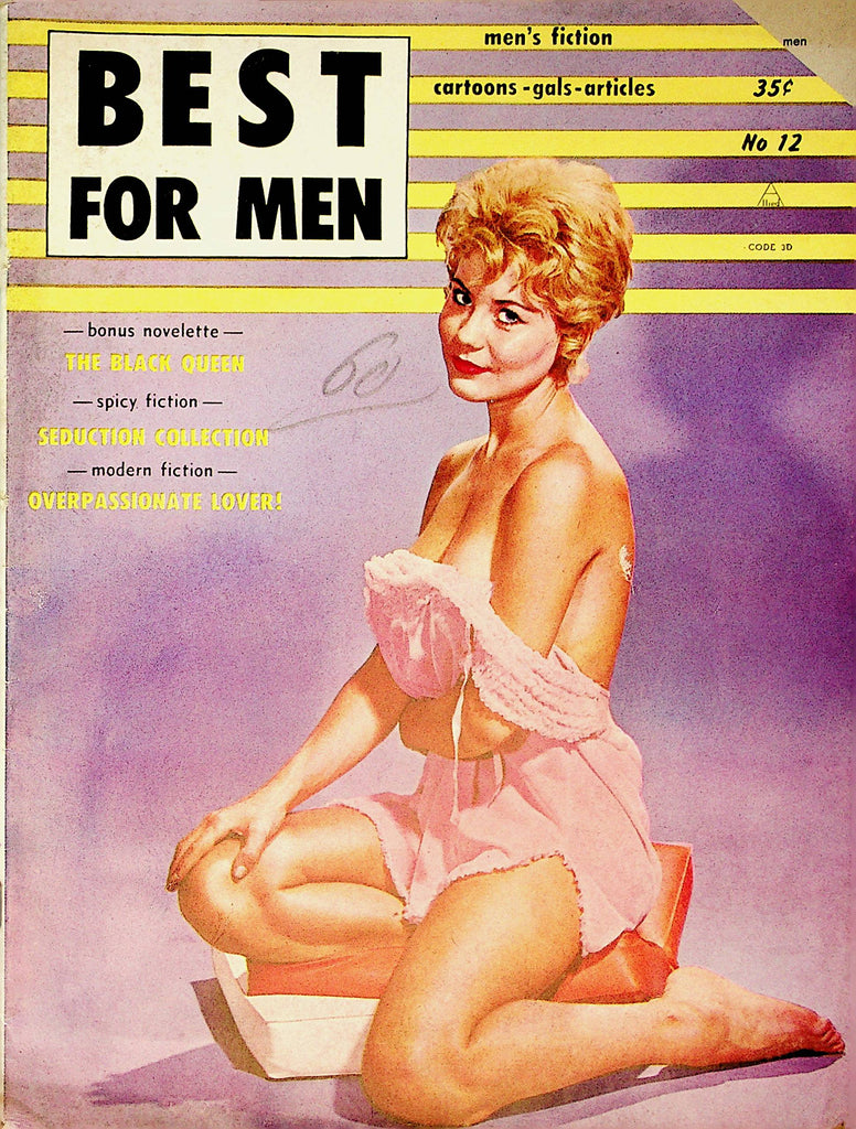 Best For Men Magazine   Gitta Kramer  #12 1963     082022lm-p