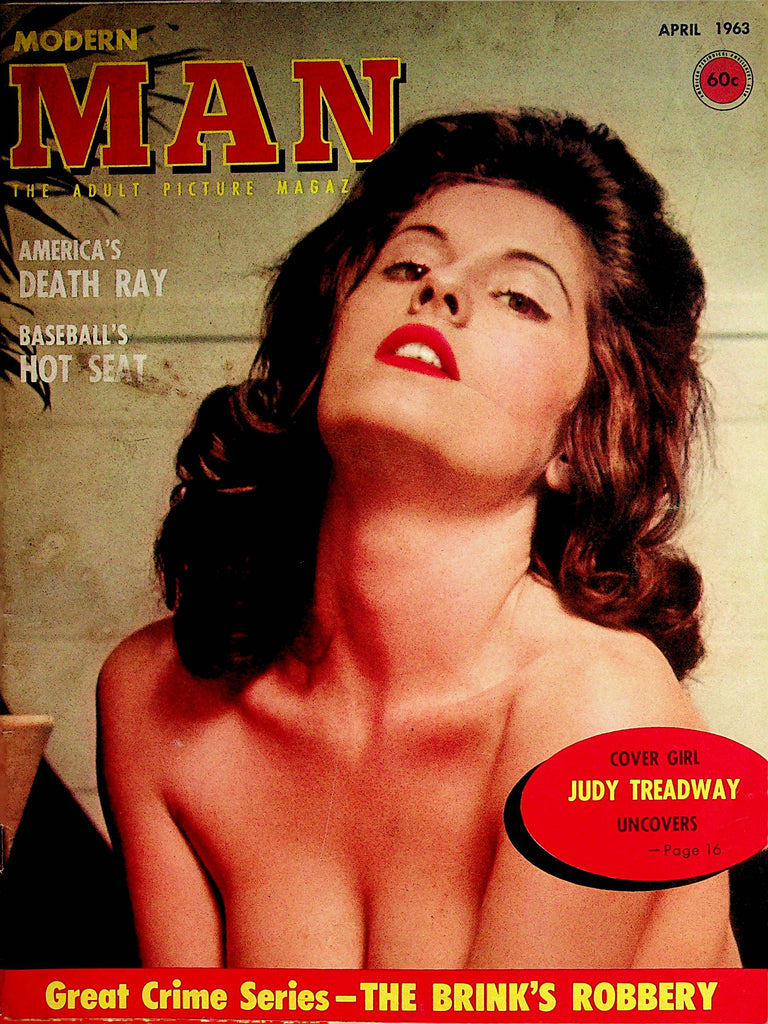 Modern Man Busty Magazine   Covergirl Judy Treadway  April 1963    080622lm-p